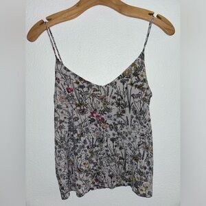 Floral tank top